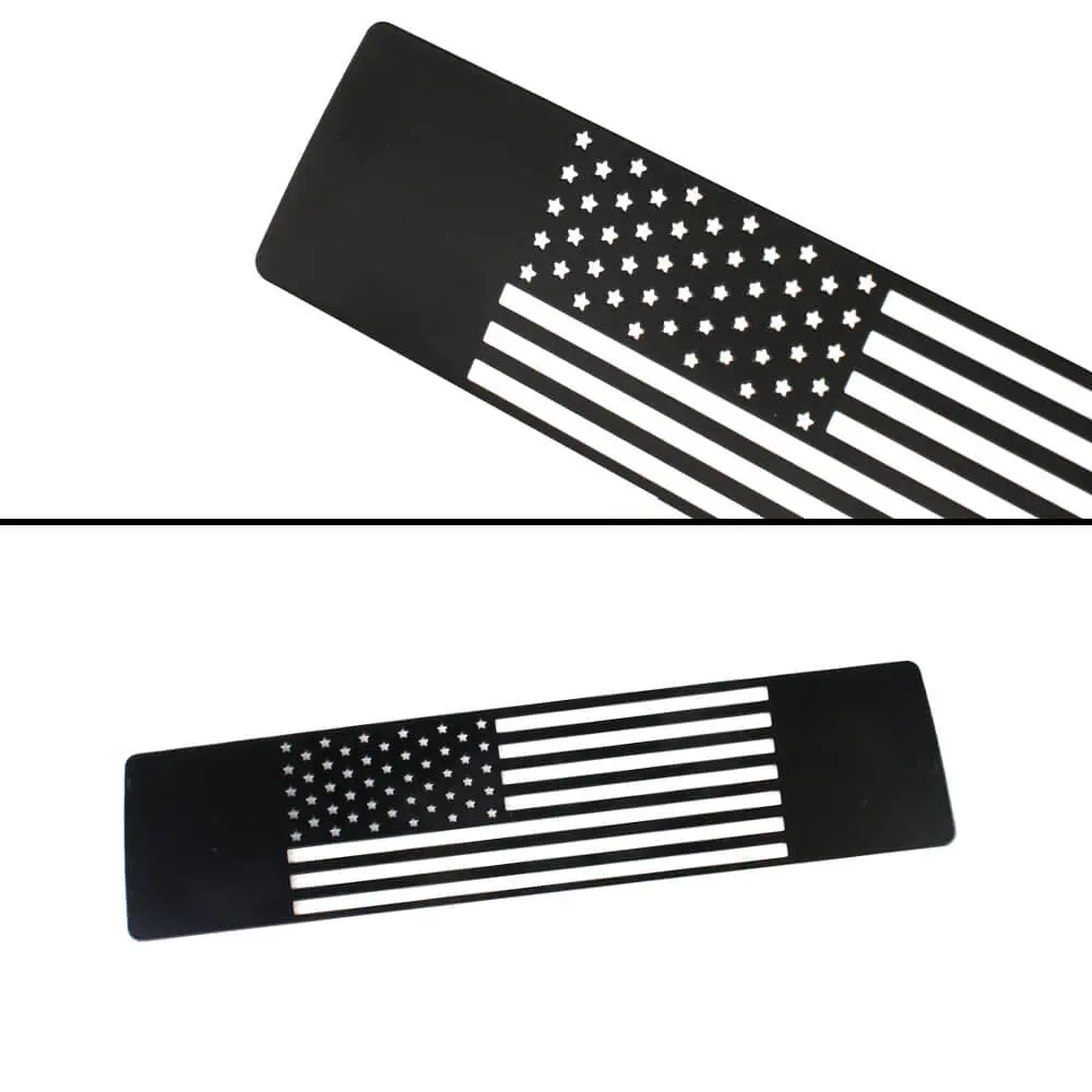 For 2007-2018 Jeep Wrangler JK High Brake Light Third Lamp Cover Trim - Image 11