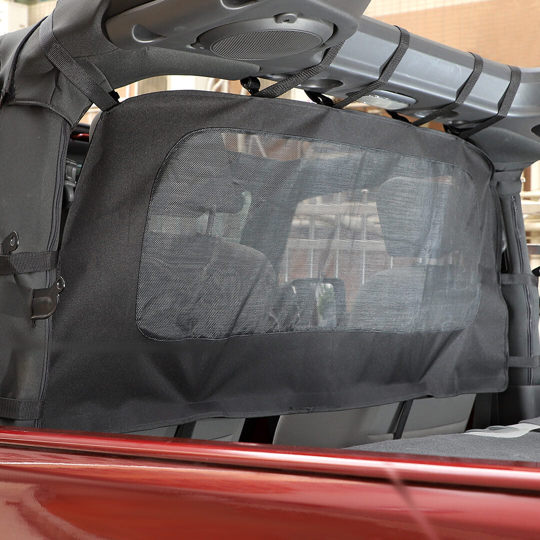 For 2007-2018 Jeep Wrangler JK Interior Seat Back Rear Isolation Pet Dog Net Accessories - Image 6