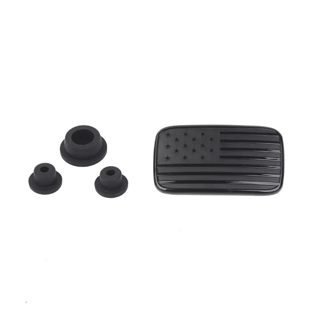 For 2007-2018 Jeep Wrangler JK Left Tail Light Lamp Lower Trim & Rubber Stopper Plugs USA Flag - Image 14
