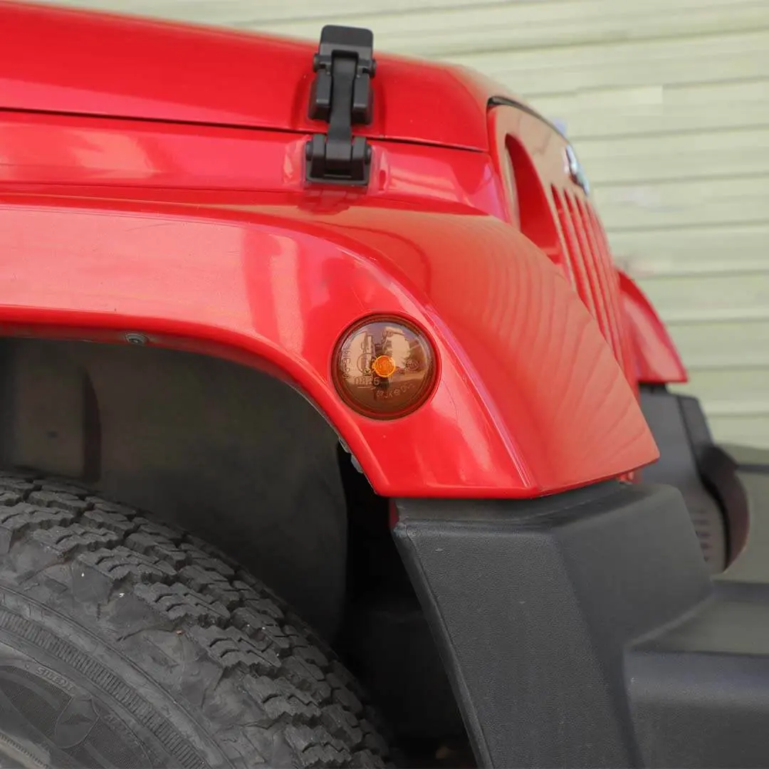 For 2007-2018 Jeep Wrangler JK Original Vehicle Wheel Arch Turn Signal Light Accessories (2 pcs) - Image 3