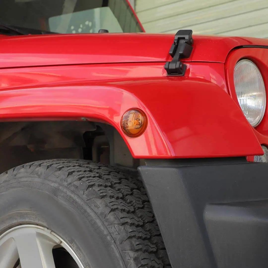 For 2007-2018 Jeep Wrangler JK Original Vehicle Wheel Arch Turn Signal Light Accessories (2 pcs) - Image 4