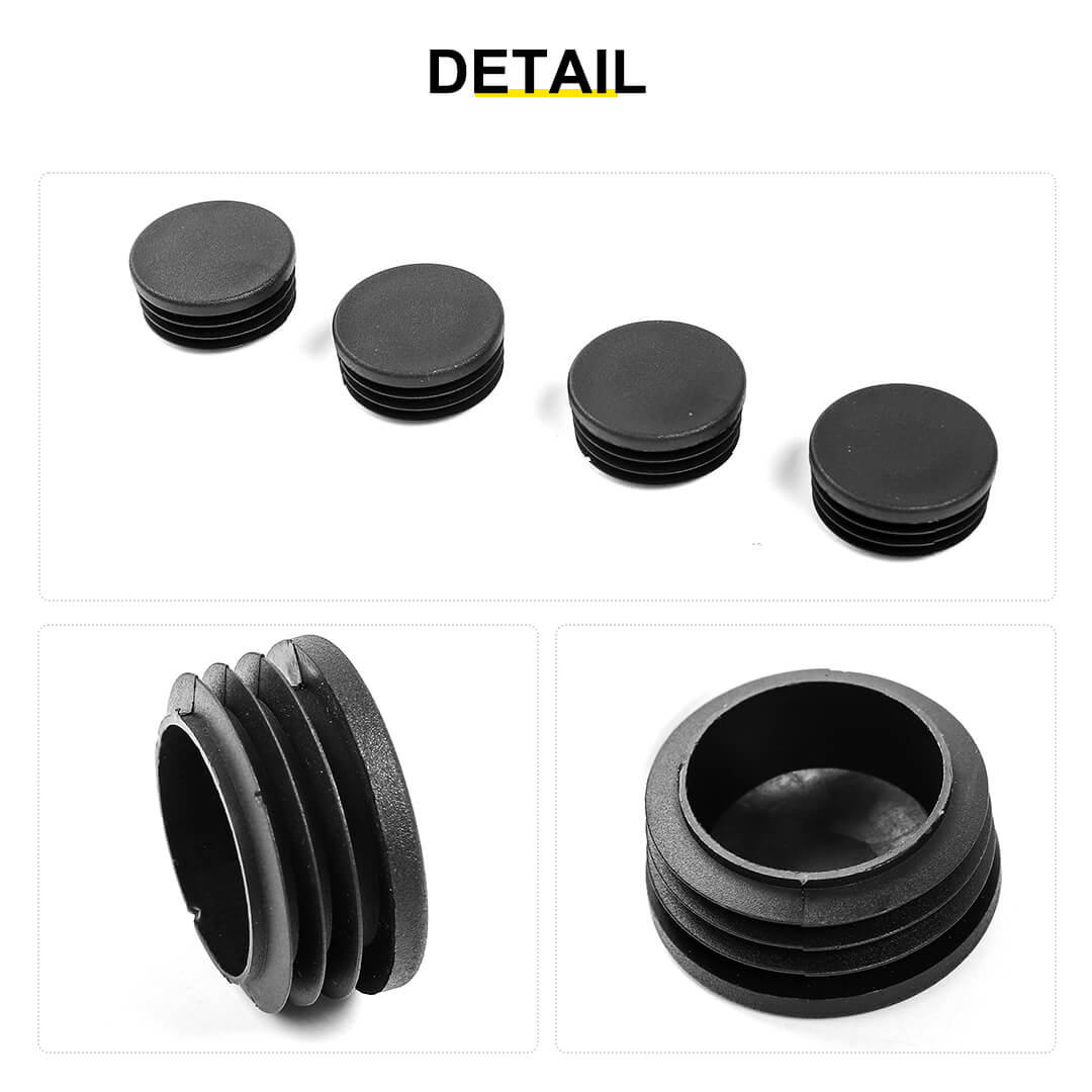 For 2007-2018 Jeep Wrangler JK Rear Chassis Frame Tube Hole Cover Plugs (4 pcs) - Image 10