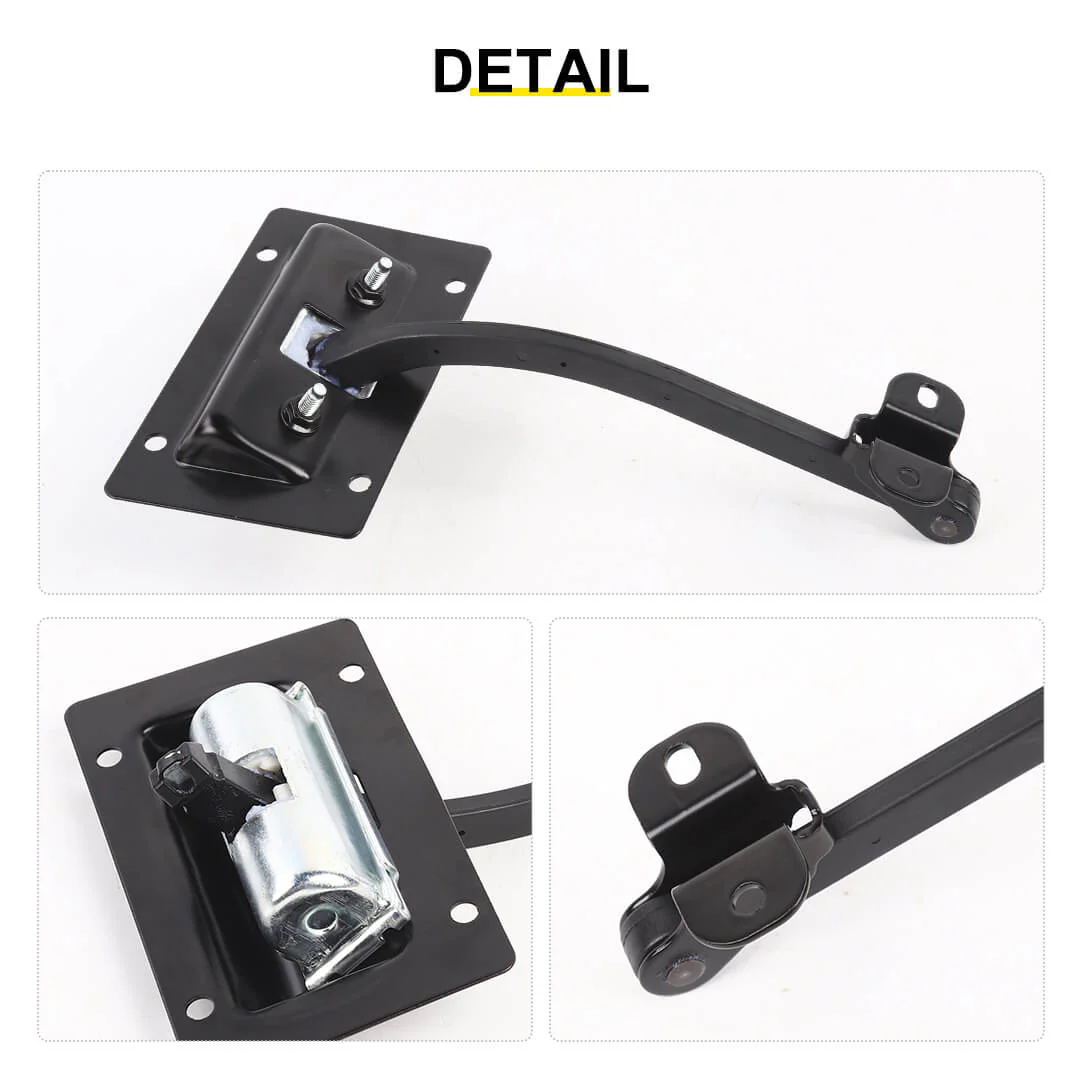 For 2007-2018 Jeep Wrangler JK Rear Door Gate Check Strap Retaining Arm Tail Gate Limiter - Image 9