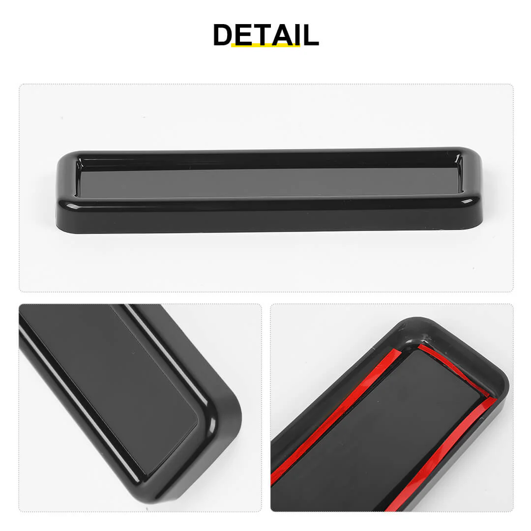 For 2007-2018 Jeep Wrangler JK Rear High Brake Light Lamp Cover Trim - Image 10