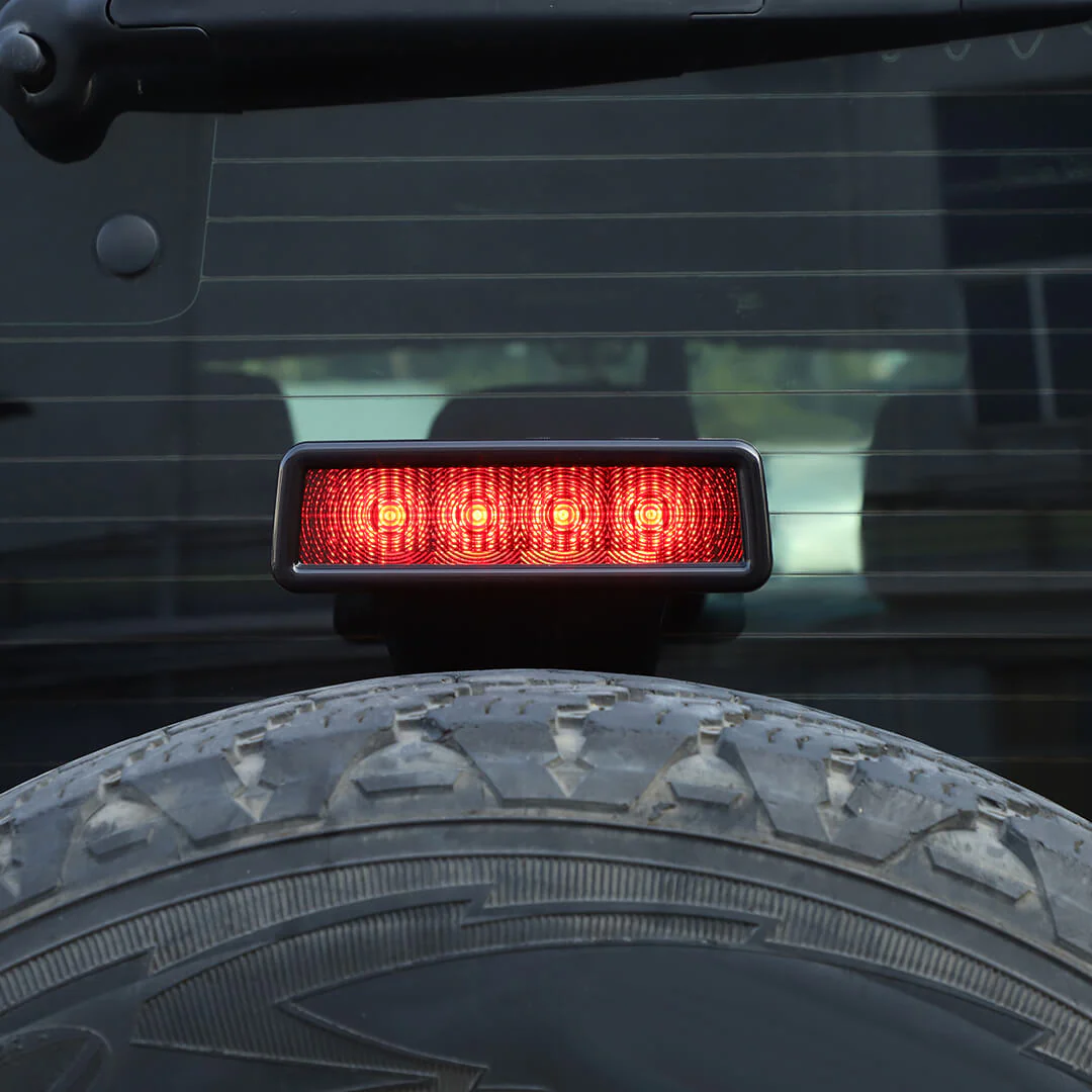 For 2007-2018 Jeep Wrangler JK Rear High Brake Light Lamp Cover Trim - Image 7