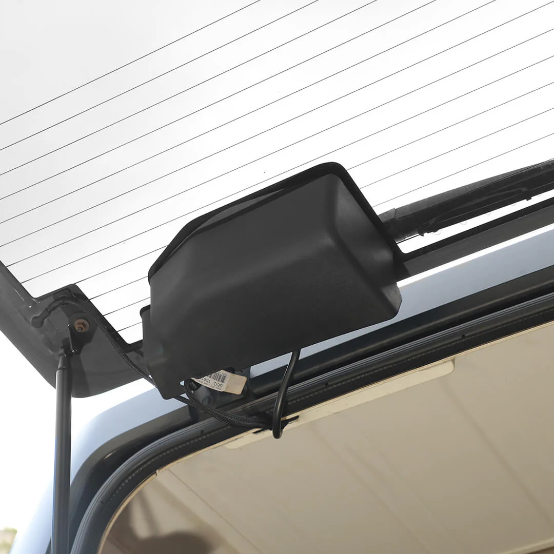 For 2007-2018 Jeep Wrangler JK Rear Tailgate glass Hardtop Wiper Motor Cover Trim Panel - Image 3