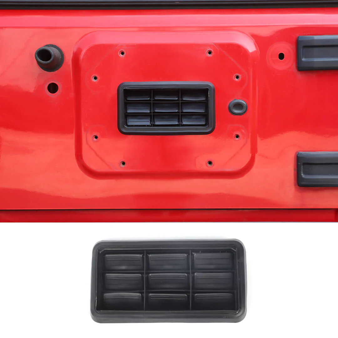For 2007-2018 Jeep Wrangler JK Rear Tailgate Tail Gate Vent Grille Trim Cover