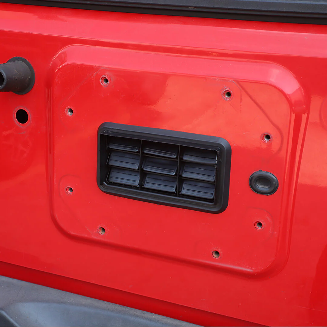 For 2007-2018 Jeep Wrangler JK Rear Tailgate Tail Gate Vent Grille Trim Cover - Image 4