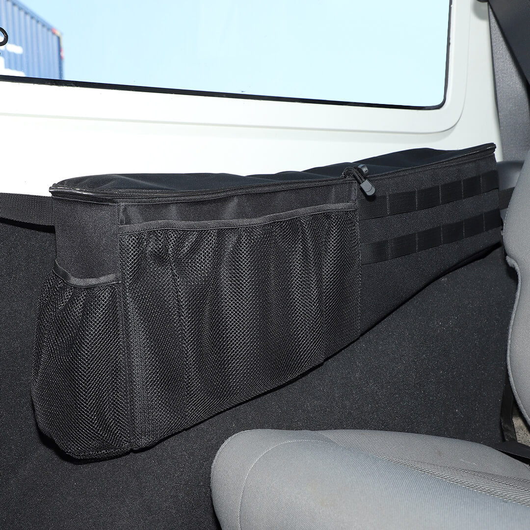 For 2007-2018 Jeep Wrangler JK Rear Trunk Organizer Rear Cargo Storage Side Bag (2 pcs) - Image 6