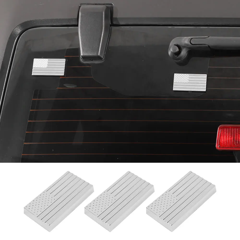 For 2007-2018 Jeep Wrangler JK Tailgate Rear Glass Door Decorative Cover - Image 15