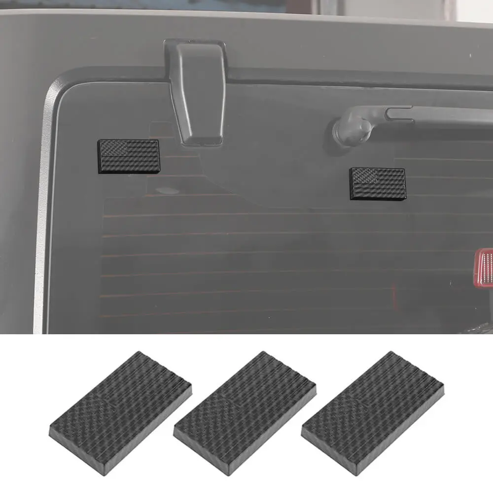 For 2007-2018 Jeep Wrangler JK Tailgate Rear Glass Door Decorative Cover - Image 16