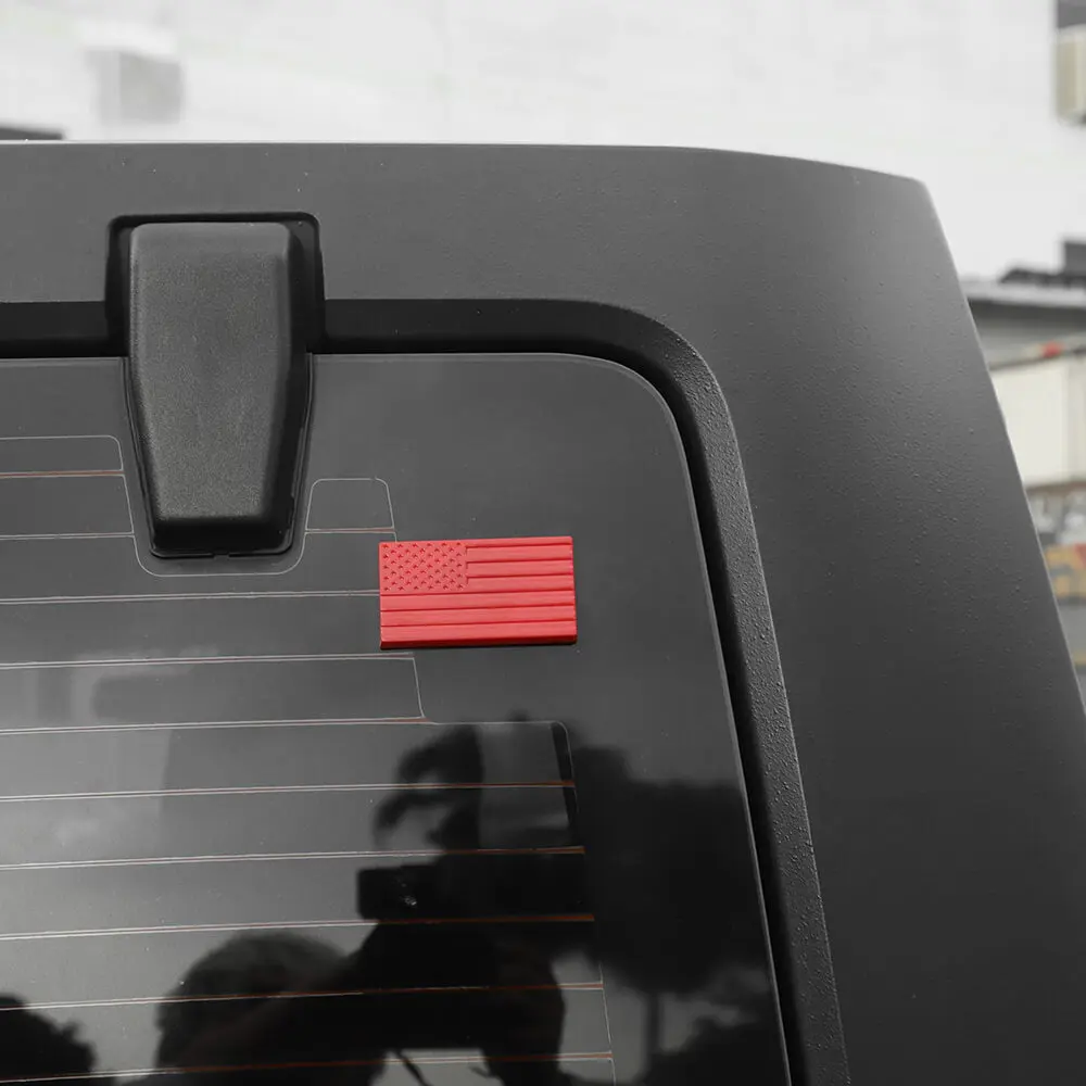 For 2007-2018 Jeep Wrangler JK Tailgate Rear Glass Door Decorative Cover - Image 4
