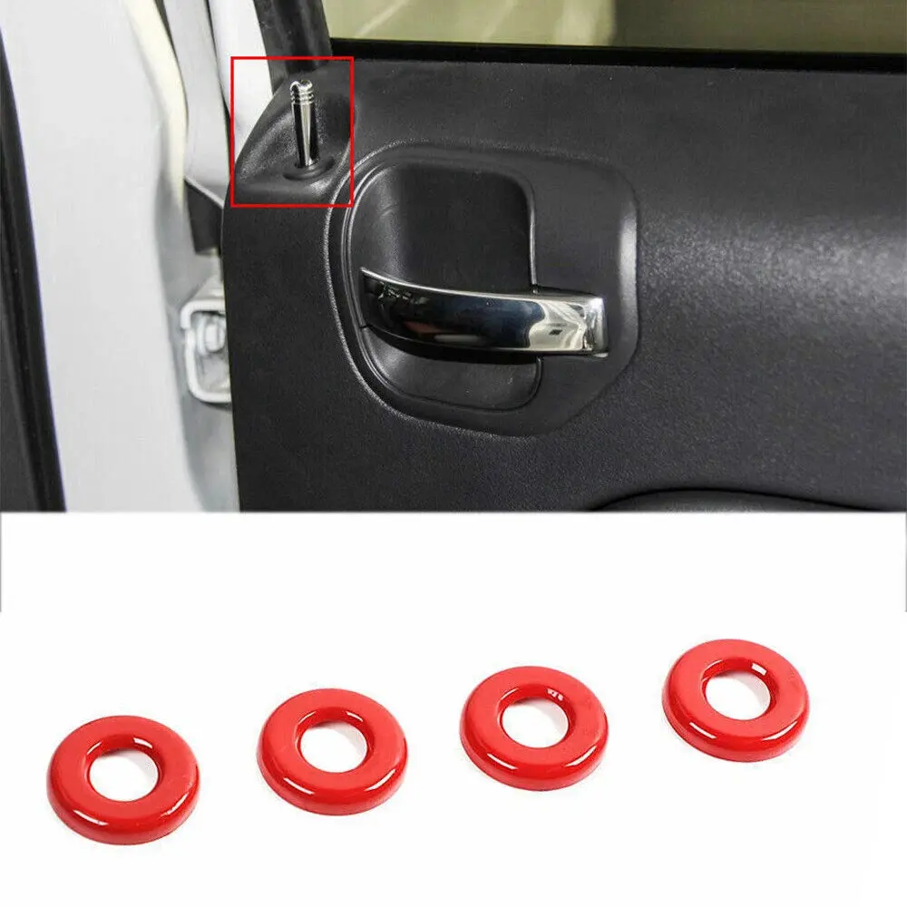 For 2008-2016 Jeep Compass/2011-2015 Patriot Door Latch Trim Ring Cover