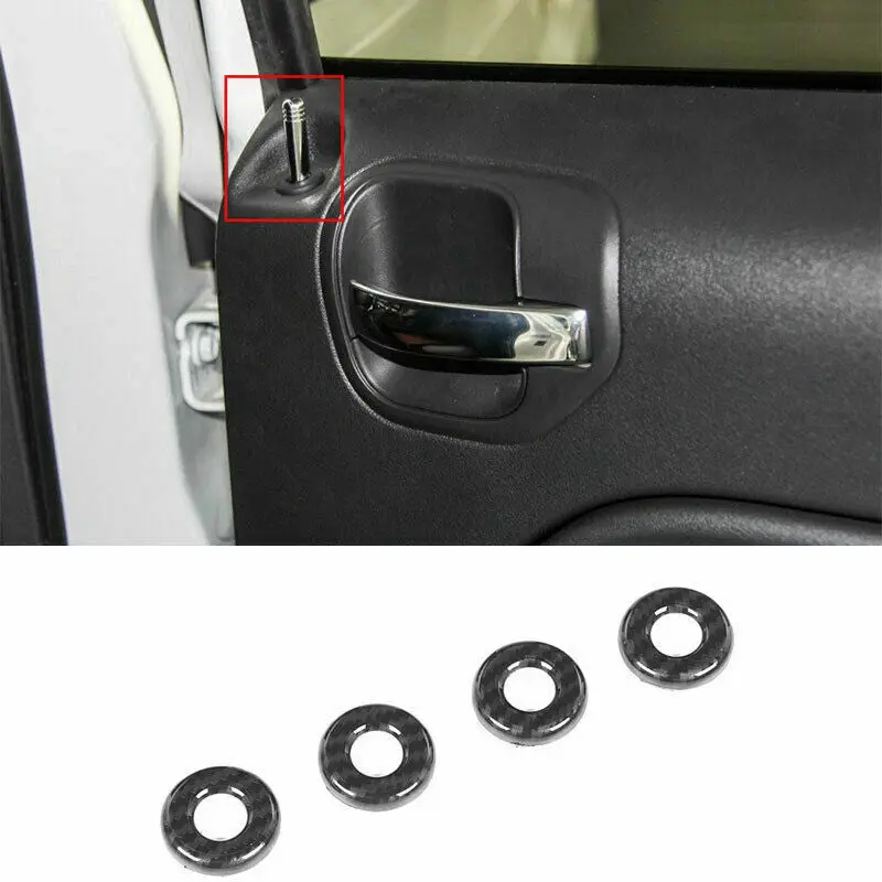 For 2008-2016 Jeep Compass/2011-2015 Patriot Door Latch Trim Ring Cover - Image 10