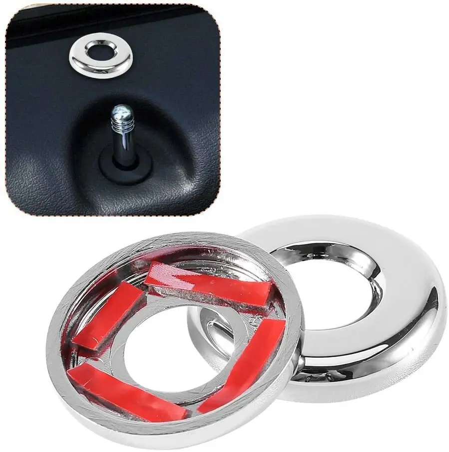 For 2008-2016 Jeep Compass/2011-2015 Patriot Door Latch Trim Ring Cover - Image 5