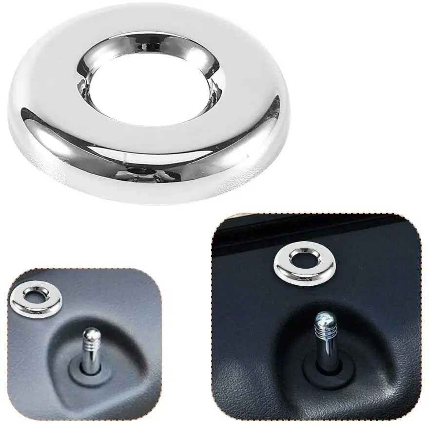 For 2008-2016 Jeep Compass/2011-2015 Patriot Door Latch Trim Ring Cover - Image 6