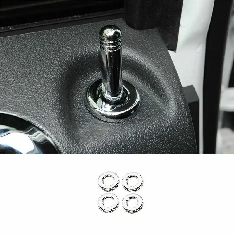 For 2008-2016 Jeep Compass/2011-2015 Patriot Door Latch Trim Ring Cover - Image 8