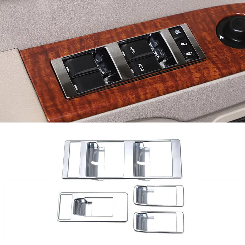 For 2008-2016 Jeep Compass/2011-2016 Patriot Window Lift Switch Panel Trim Cover - Image 13