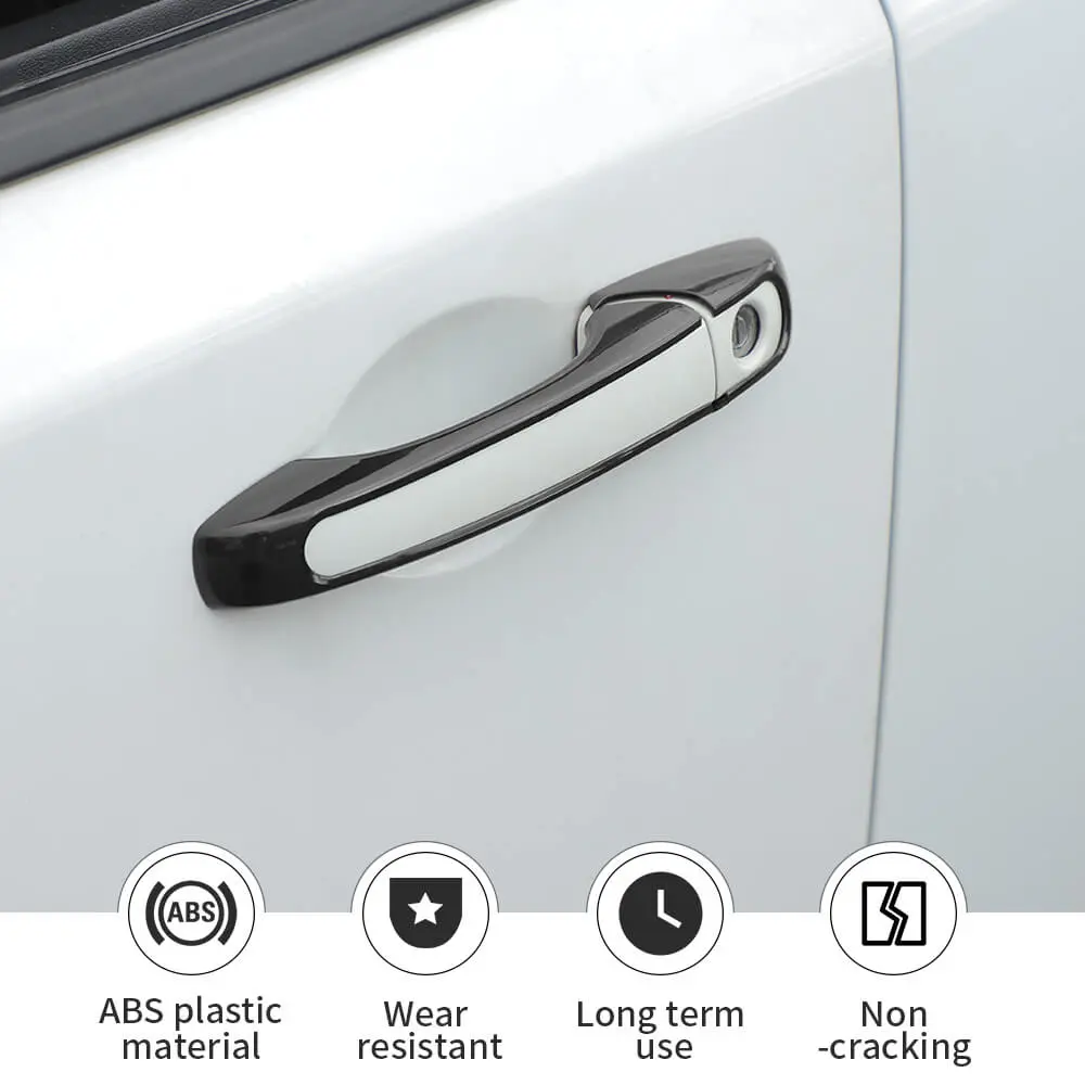 For 2008-2016 Jeep Compass Car Door Handle Shell Trim Cover - Image 9