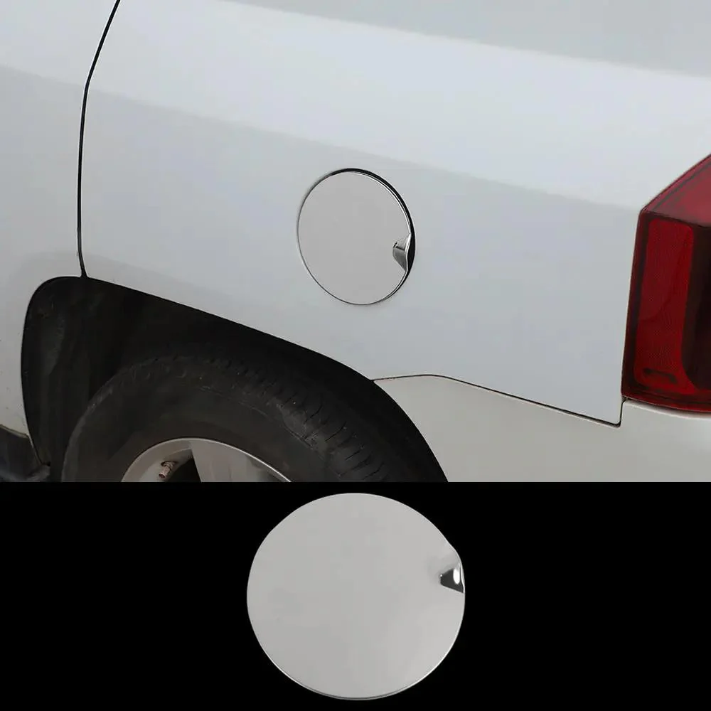 For 2008-2016 Jeep Compass Fuel Filler Tank Cover Door Gas Cap Trim Cover - Image 15