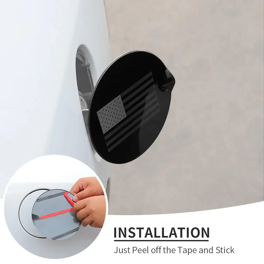For 2008-2016 Jeep Compass Fuel Filler Tank Cover Door Gas Cap Trim Cover - Image 7