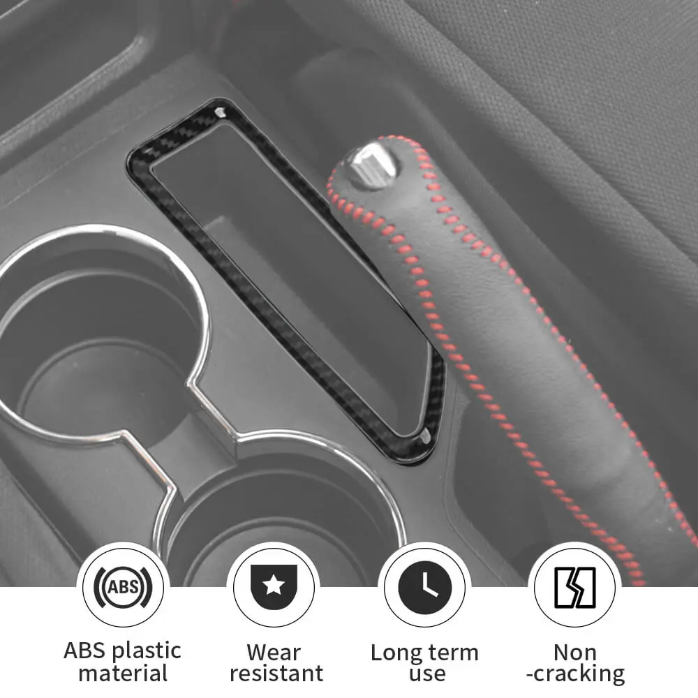 For 2010-2016 Jeep Compass & Patriot Front Cup Holder Side Storage Box Cover Trim - Image 6