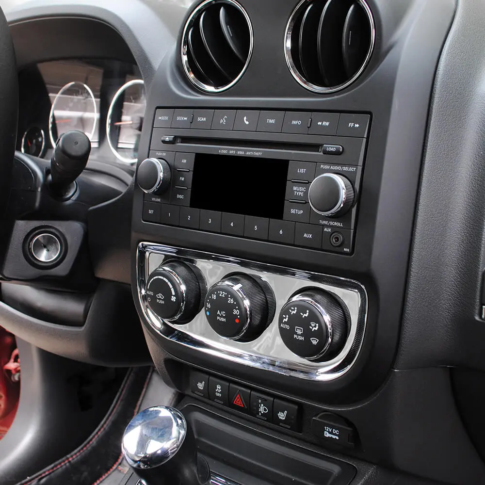 For 2010-2016 Jeep Compass & Patriot Interior Air Conditioning Switch Panel Trim Decoration Cover - Image 4
