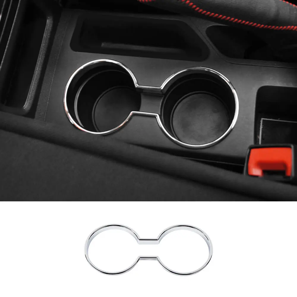 For 2010-2017 Jeep Compass & Patriot Front Water Cup Holder Panel Frame Cover Trim - Image 14