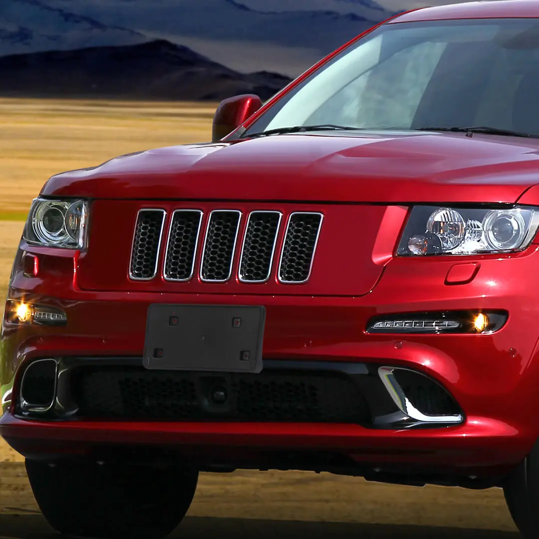 For 2011-2013 Jeep Grand Cherokee WK2 Front Bumper License Plate Holder Bracket - Image 6