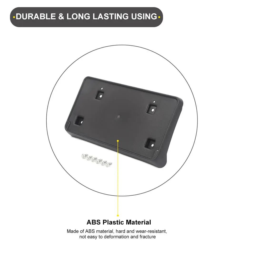 For 2011-2013 Jeep Grand Cherokee WK2 Front Bumper License Plate Holder Bracket - Image 9
