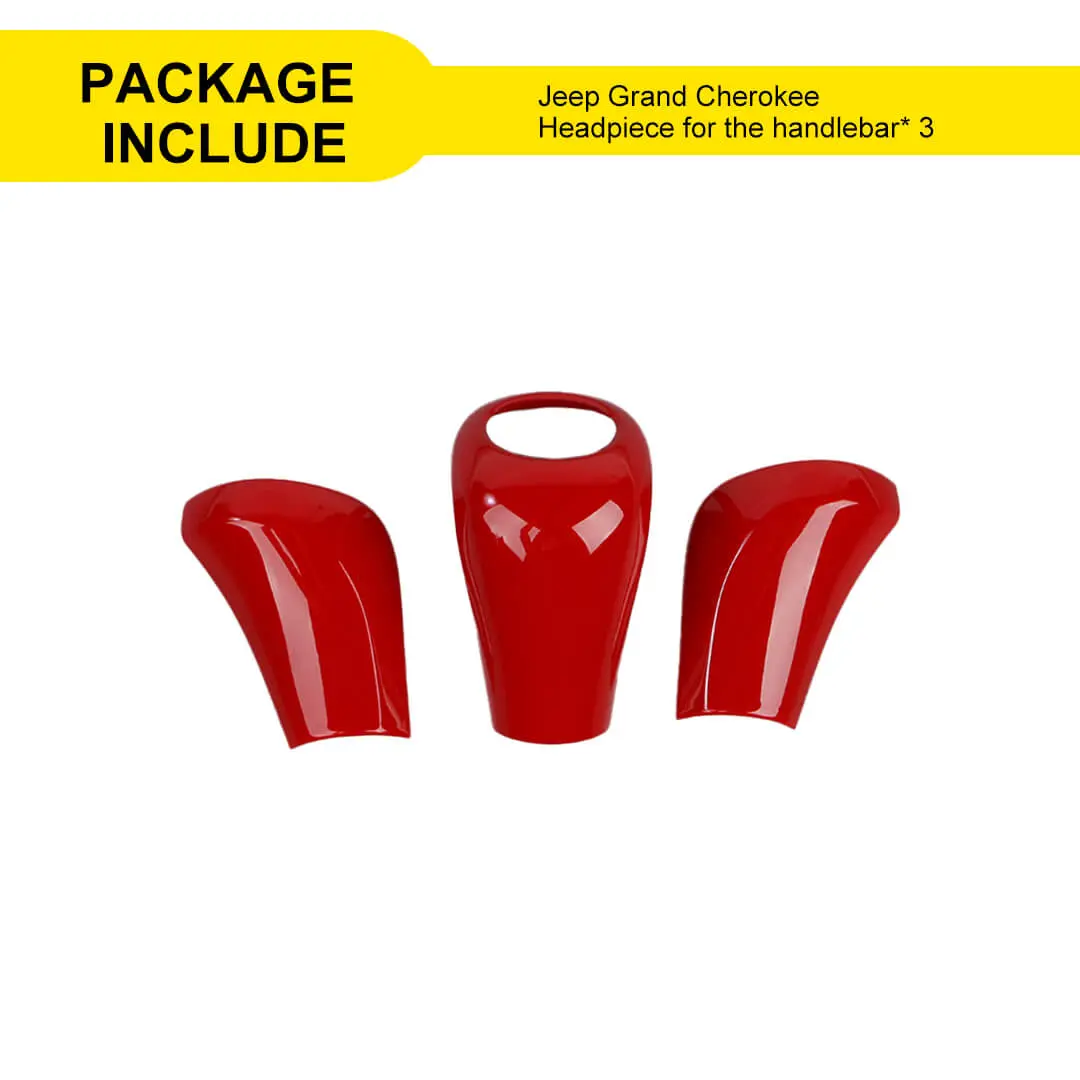 For 2011-2013 Jeep Grand Cherokee WK2 Interior Gear Shift Knob Head Cover Trim (3 pcs) - Image 9