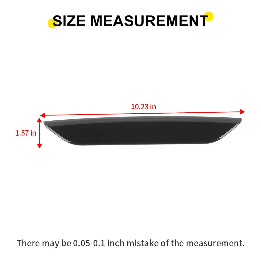 For 2011-2016 Jeep Compass/2011-2022 Grand Cherokee WK2 High Brake Light Lamp Cover Trim - Image 10