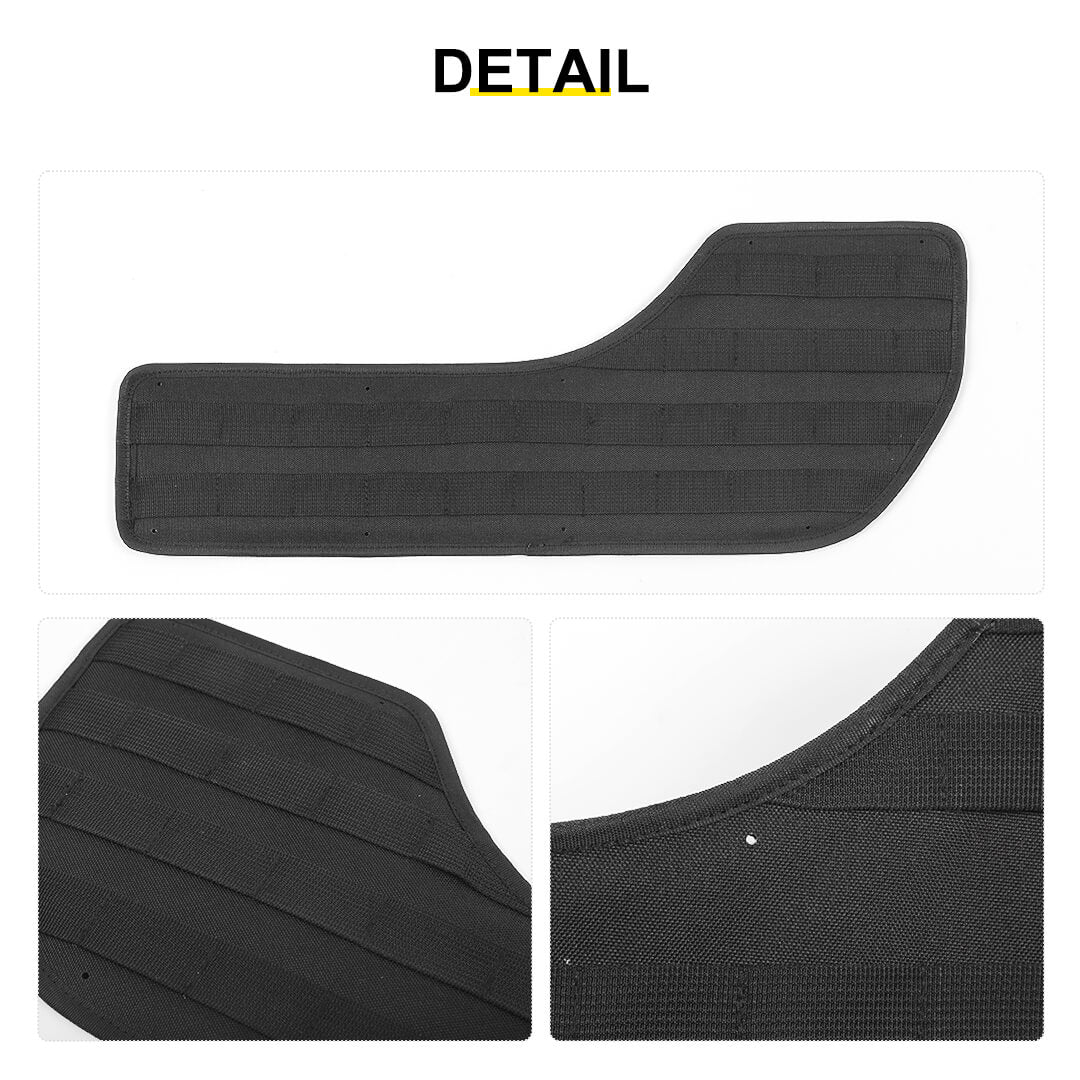 For 2011-2018 Jeep Wrangler JK 4-Door Version Front Rear Car Door Multifunction Tactical Hanging Board - Image 10