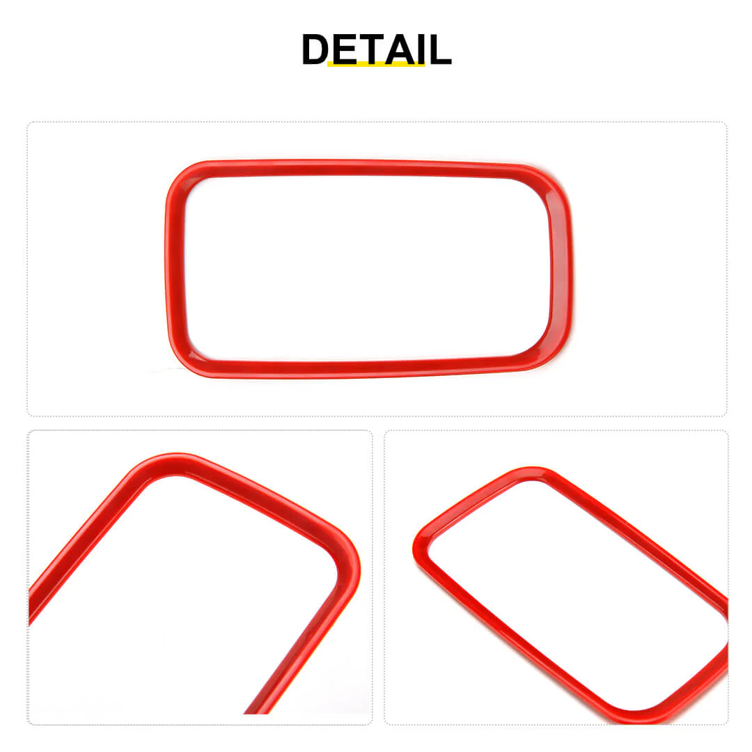 For 2011-2018 Jeep Wrangler JK Interior Gear Shift Panel Cover Trim Frame Ring - Image 9