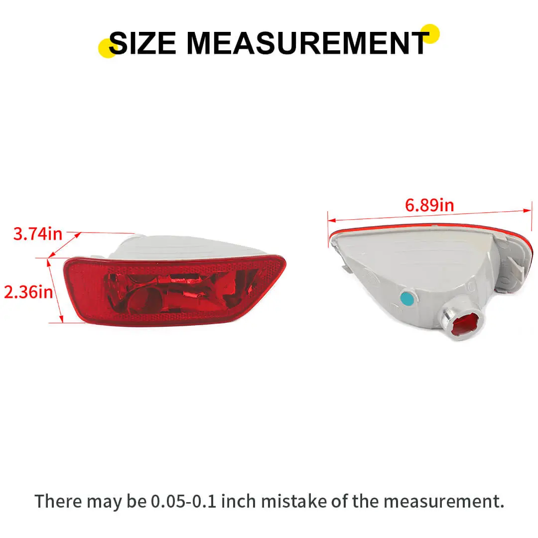 For 2011-2020 Jeep Grand Cherokee WK2/2011-2016 Compass Rear Bumper Fog Lamp Light Accessories - Image 10