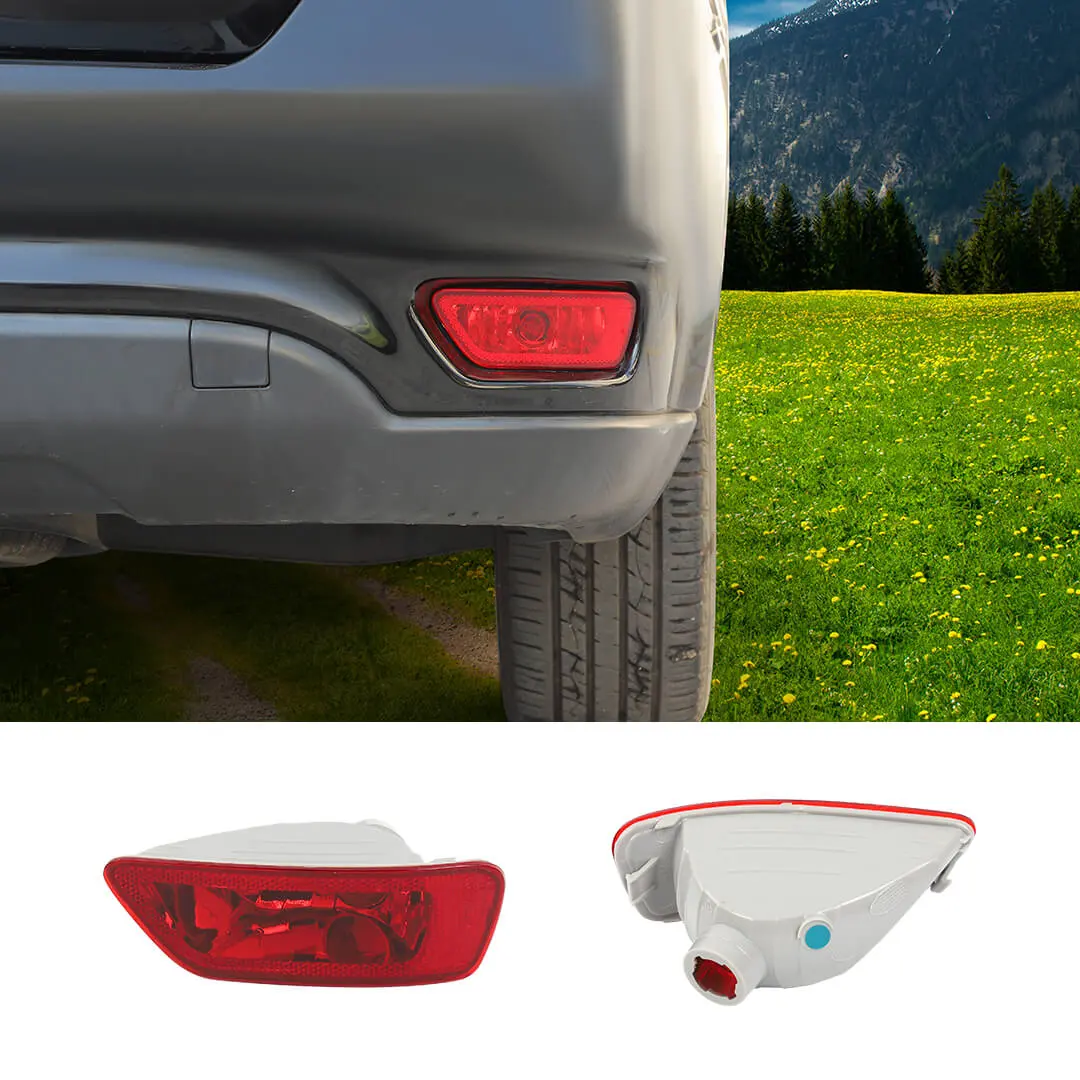 For 2011-2020 Jeep Grand Cherokee WK2/2011-2016 Compass Rear Bumper Fog Lamp Light Accessories - Image 12