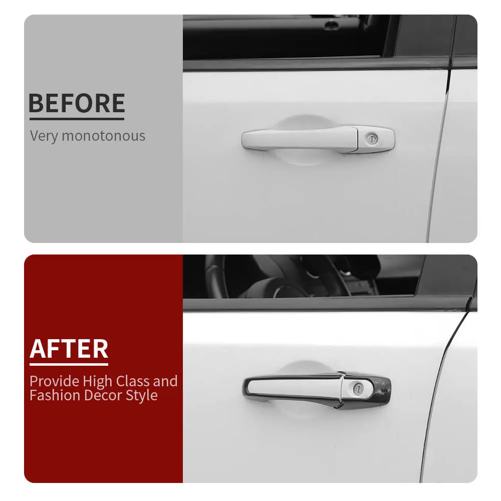 For 2011-2021 Jeep Grand Cherokee WK2/2011-2016 Jeep Patriot Door Handle Cover Trim Shell - Image 2