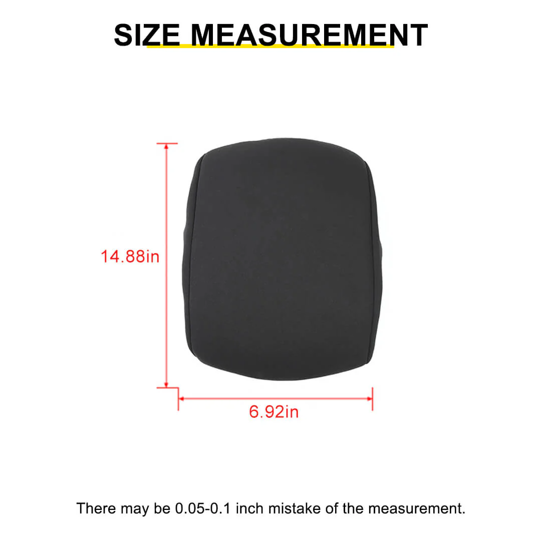 For 2011-2020 Jeep Grand Cherokee WK2 Central Console Armrest Guard Sleeve Mat Pad Cloth Cover - Image 11