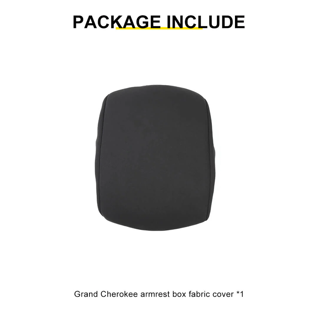 For 2011-2020 Jeep Grand Cherokee WK2 Central Console Armrest Guard Sleeve Mat Pad Cloth Cover - Image 12