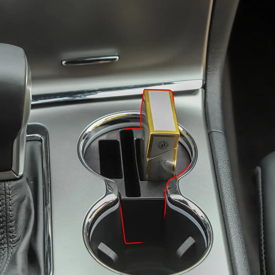 For 2011-2020 Jeep Grand Cherokee WK2 Central Water Cup Holder Storage Box Organizer - Image 4