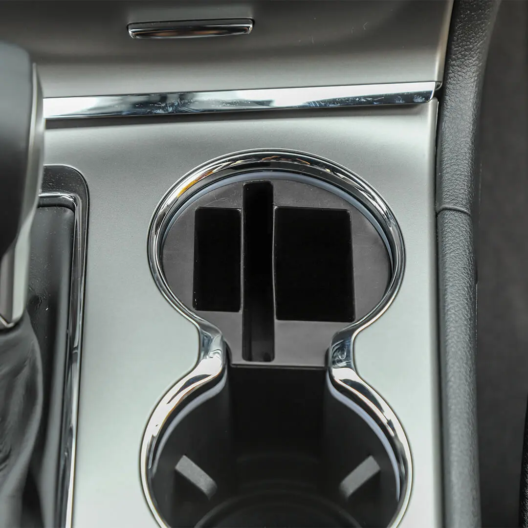 For 2011-2020 Jeep Grand Cherokee WK2 Central Water Cup Holder Storage Box Organizer - Image 6