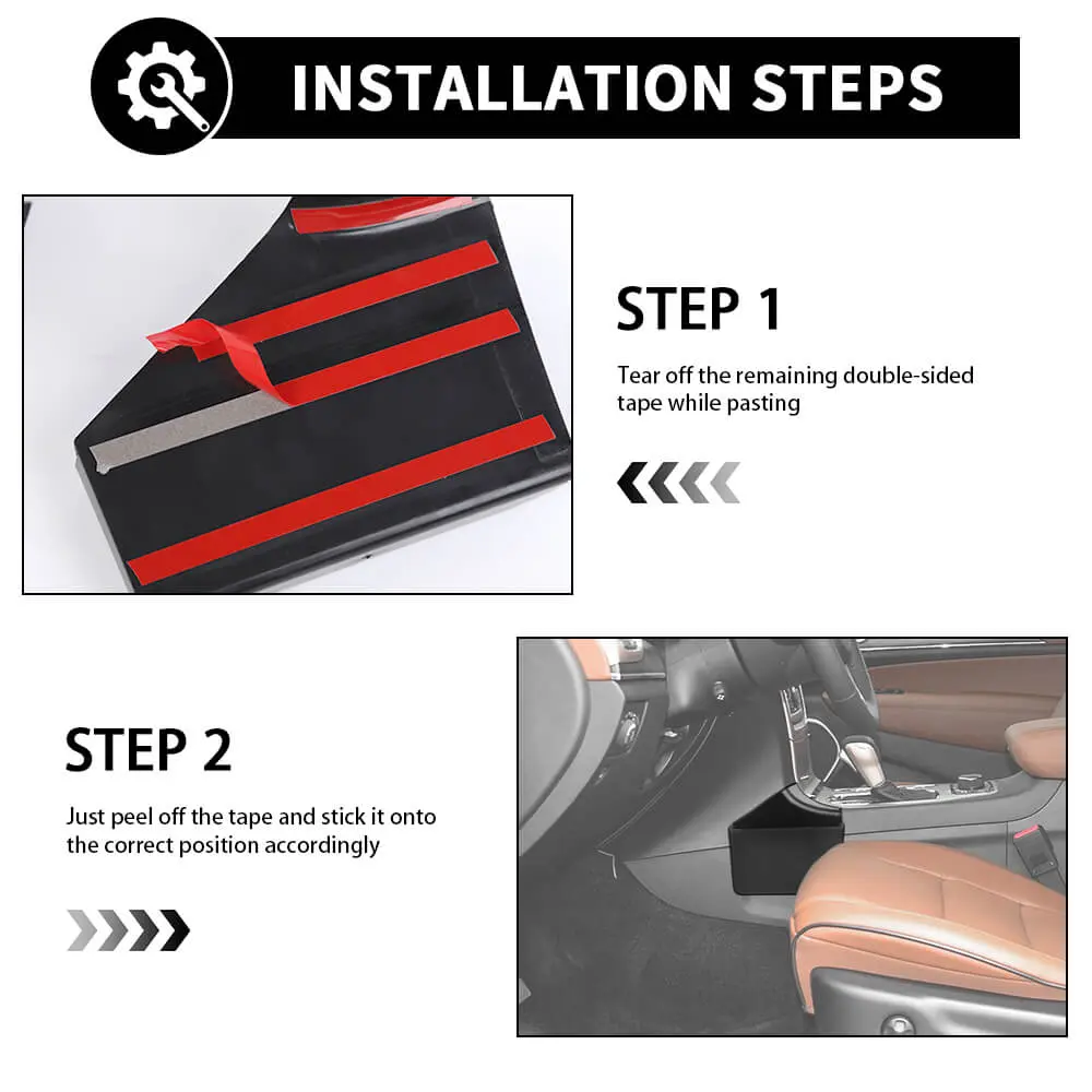For 2011-2020 Jeep Grand Cherokee WK2 Center Console Gear Shift Storage Box Organizer Tray - Image 6