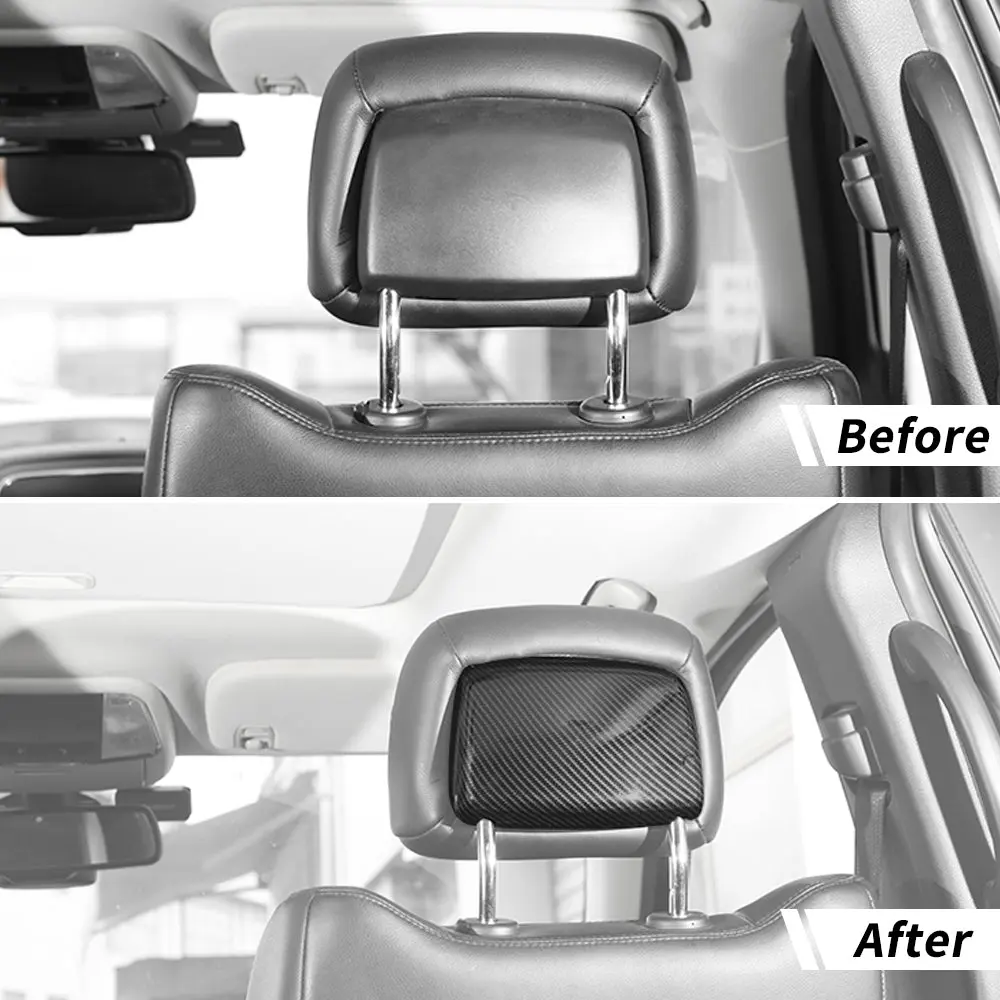 For 2011-2020 Jeep Grand Cherokee WK2 Front Seat Headrest Rear Panel Trim - Image 2