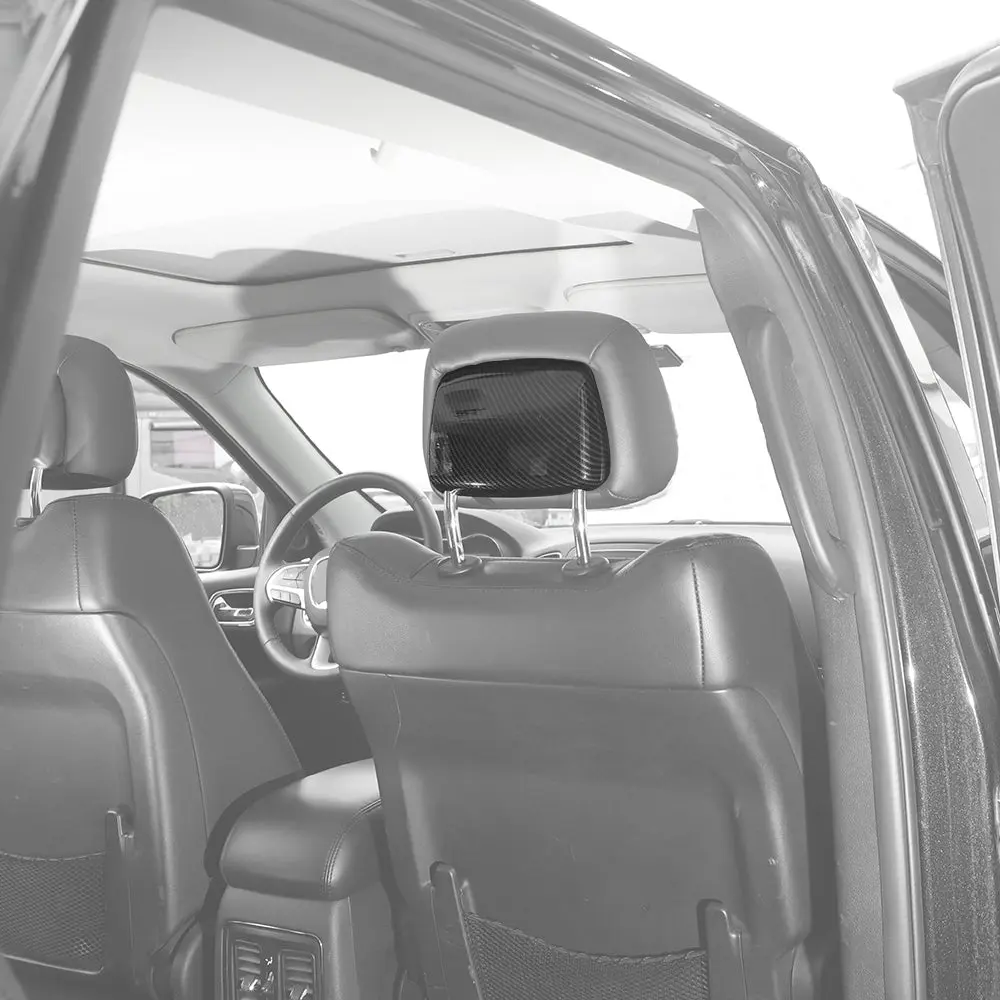 For 2011-2020 Jeep Grand Cherokee WK2 Front Seat Headrest Rear Panel Trim - Image 5