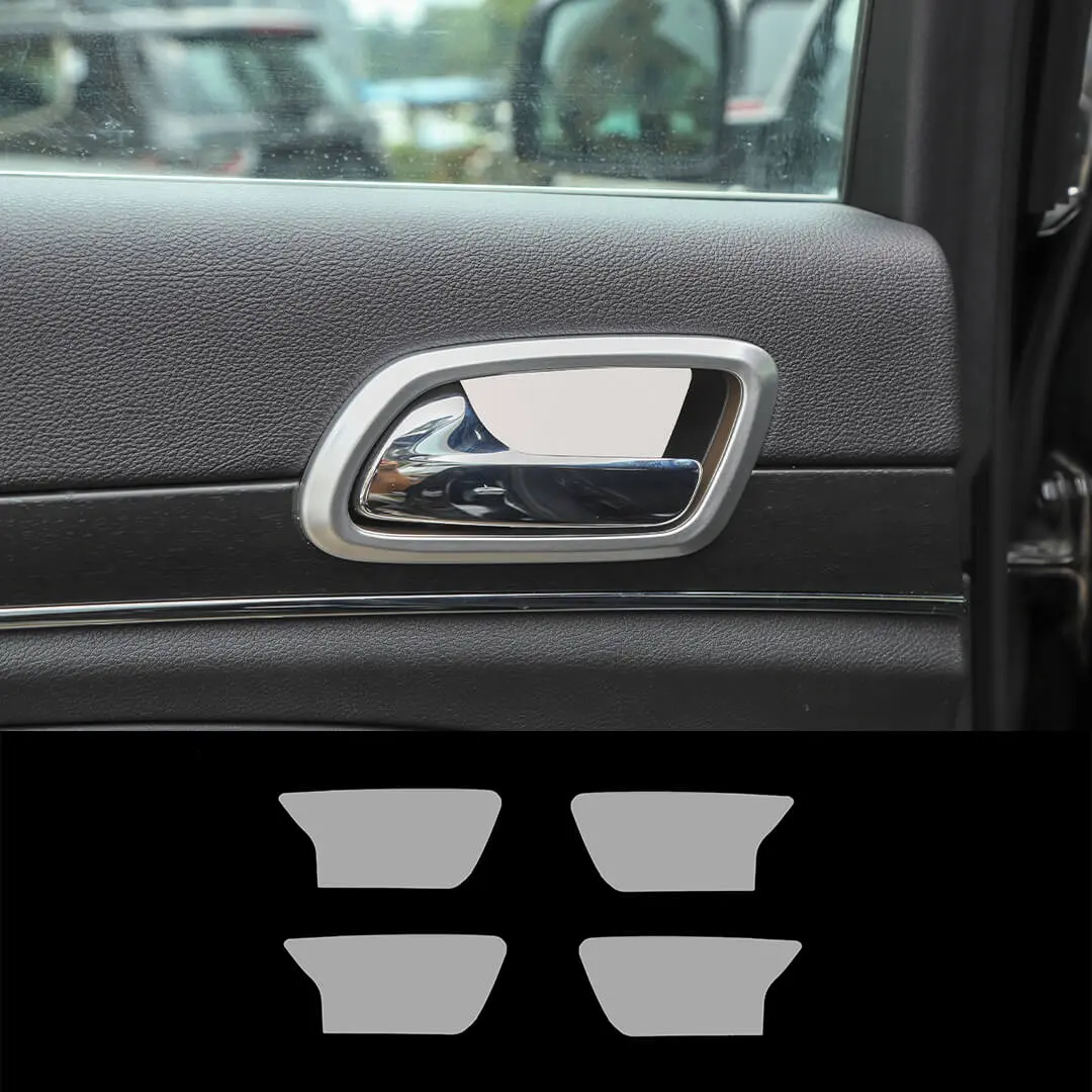 For 2011-2020 Jeep Grand Cherokee WK2 Inner Door Handle Bowl Decor Sticker - Image 13
