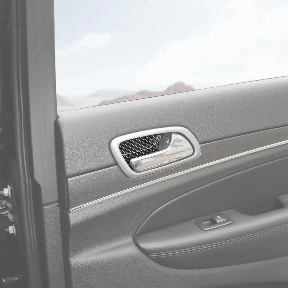 For 2011-2020 Jeep Grand Cherokee WK2 Inner Door Handle Bowl Decor Sticker - Image 5
