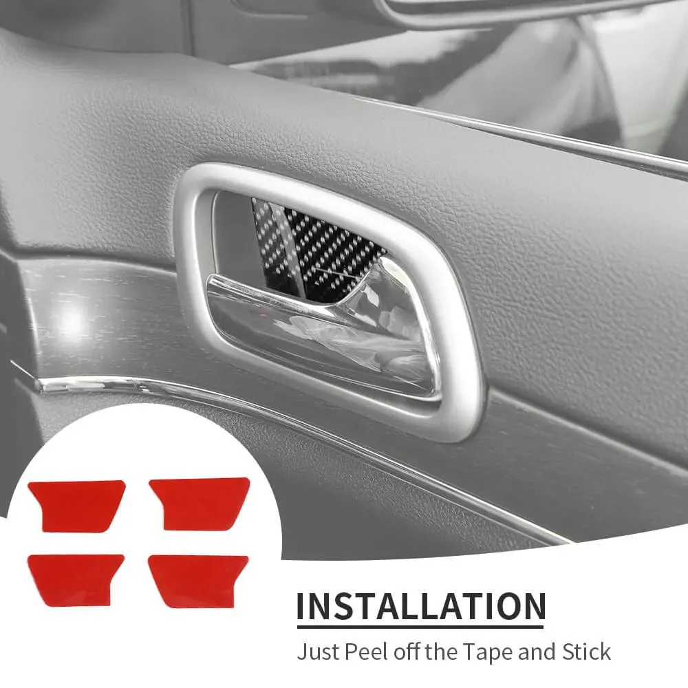 For 2011-2020 Jeep Grand Cherokee WK2 Inner Door Handle Bowl Decor Sticker - Image 6
