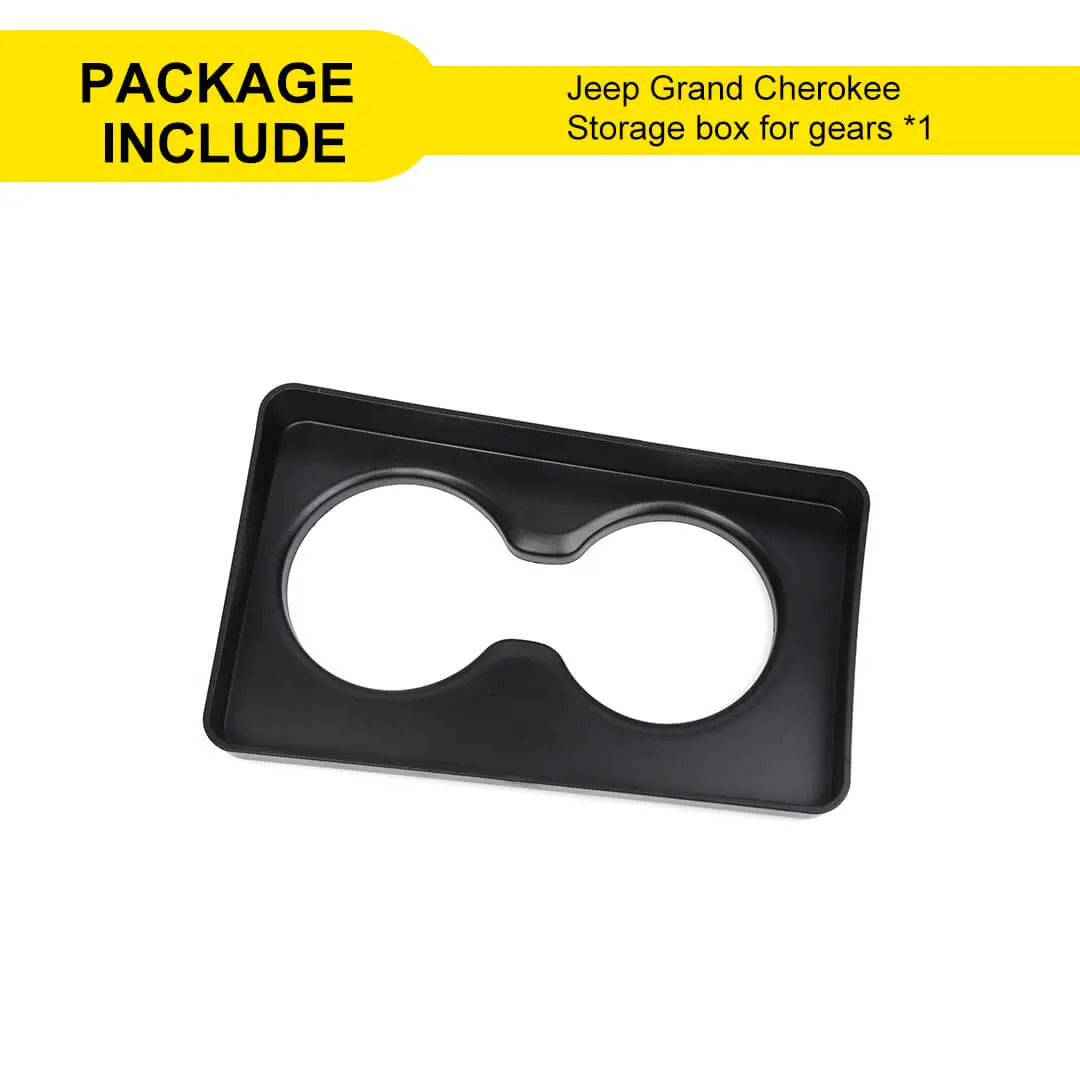 For 2011-2020 Jeep Grand Cherokee WK2 Interior Gear Shift Cup Holder Storage Box - Image 11