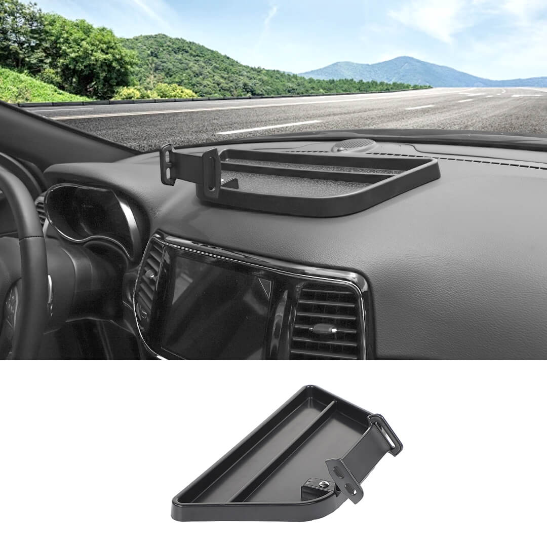 For 2011-2020 Jeep Grand Cherokee WK2 Interior Mulfuntion Dashboard tablet stand Holder Storage Box Tray Bracket
