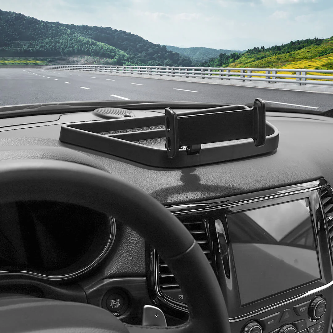 For 2011-2020 Jeep Grand Cherokee WK2 Interior Mulfuntion Dashboard tablet stand Holder Storage Box Tray Bracket - Image 4